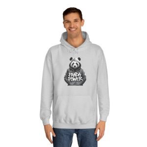 Hanorac Unisex „Panda Power” – Căldură, Stil și Dragoste pentru Animale într-un Singur Look!