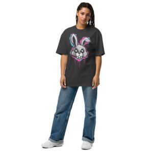 Graffiti Rabbit Oversized T-Shirt